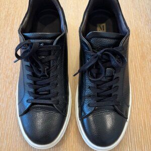 Bruno Magli Sierra Low Top Sneaker - Men Size 10.5 - Leather and Suede